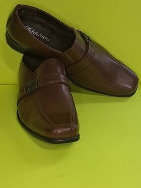Sebastian’s Men’s Brown Leather Slip-On Loafers